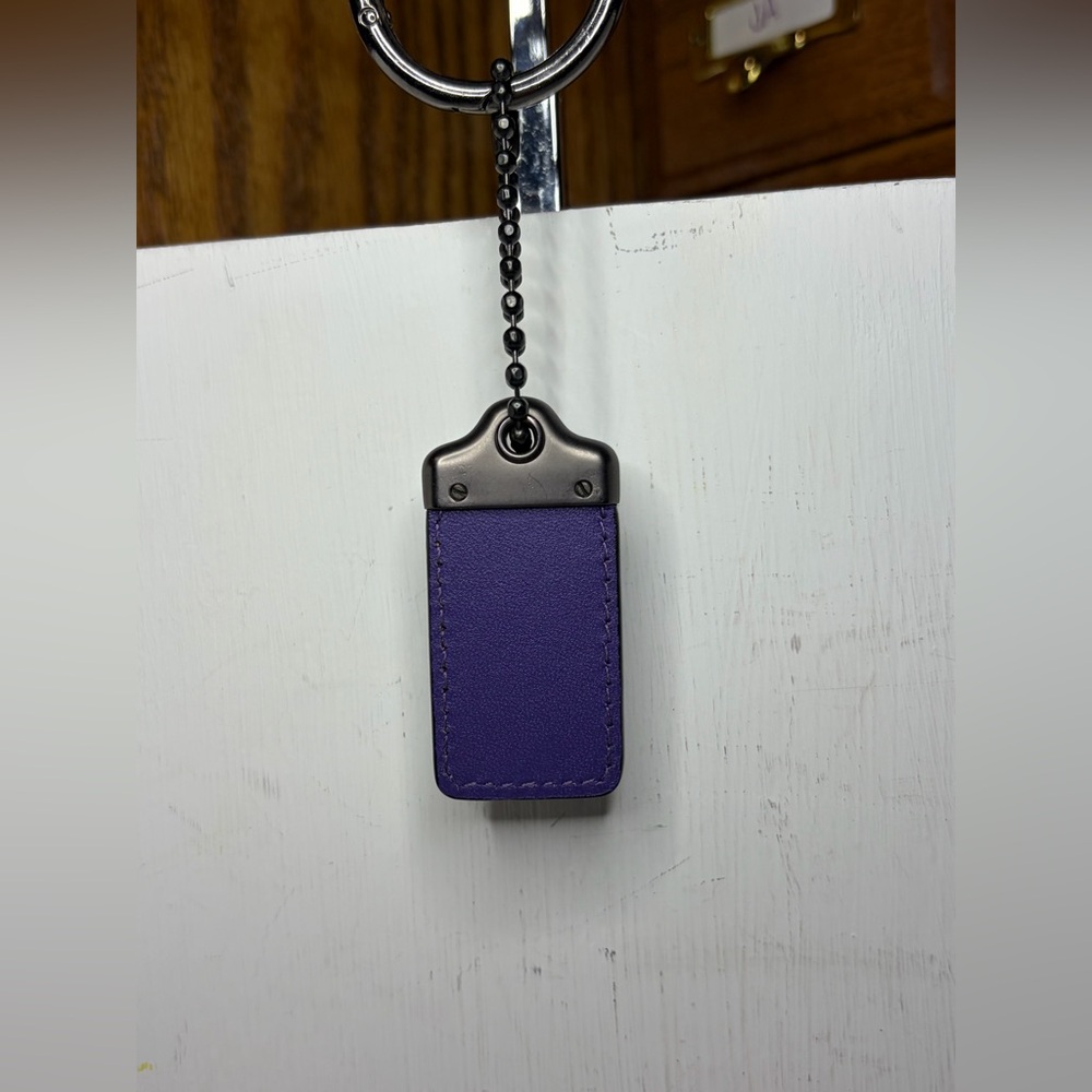 Coach 1941 Black/Purple/Gunmetal Hangtag - Picture 2 of 7